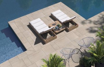 Picture of Bali Travertina Raw Pool Coping