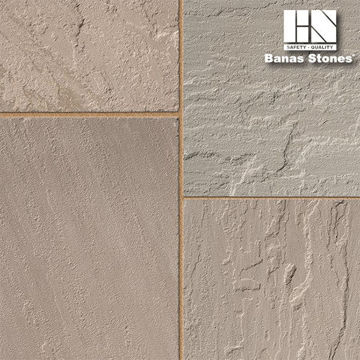 Picture of SqCut Flag FLINT (Light Brown)