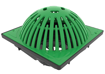 Picture of VORTEX 9X9" BASIN W/ ATRIUM GREEN GRATE