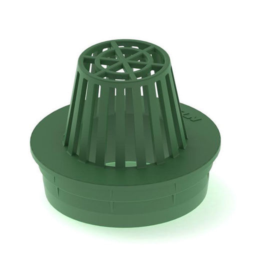 Picture of 3" & 4" ATRIUM GREEN GRATE