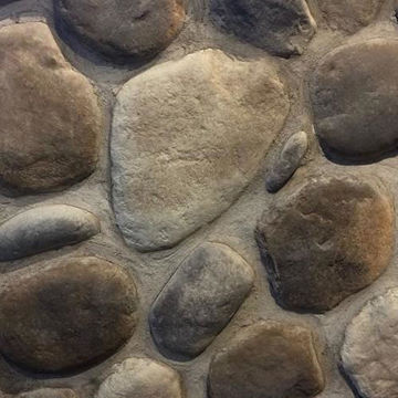 Driftwood Picture of River Rock (Stonepark)