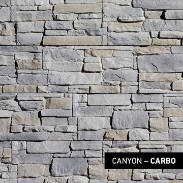Carbo Grey Picture of Canyon Stone