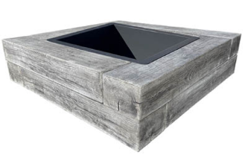 Picture of Barnbeam Fire Pit Kit Weatherwood (Metal Insert Included)