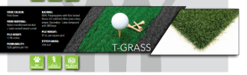 Picture of AGL GOLF T-GRASS **** FINAL SALE ON CUT ROLLS *****