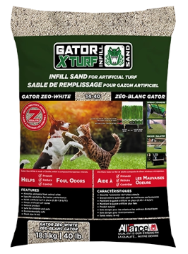 Picture of GATOR XTURF INFILL ZEO-WHITE 40Lbs