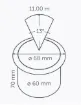 Big Flux Narrow (with ring)
